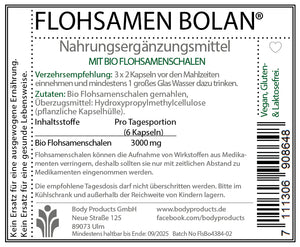 Flohsamenschalen Bolan