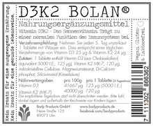 Laden Sie das Bild in den Galerie-Viewer, D3K2 Bolan